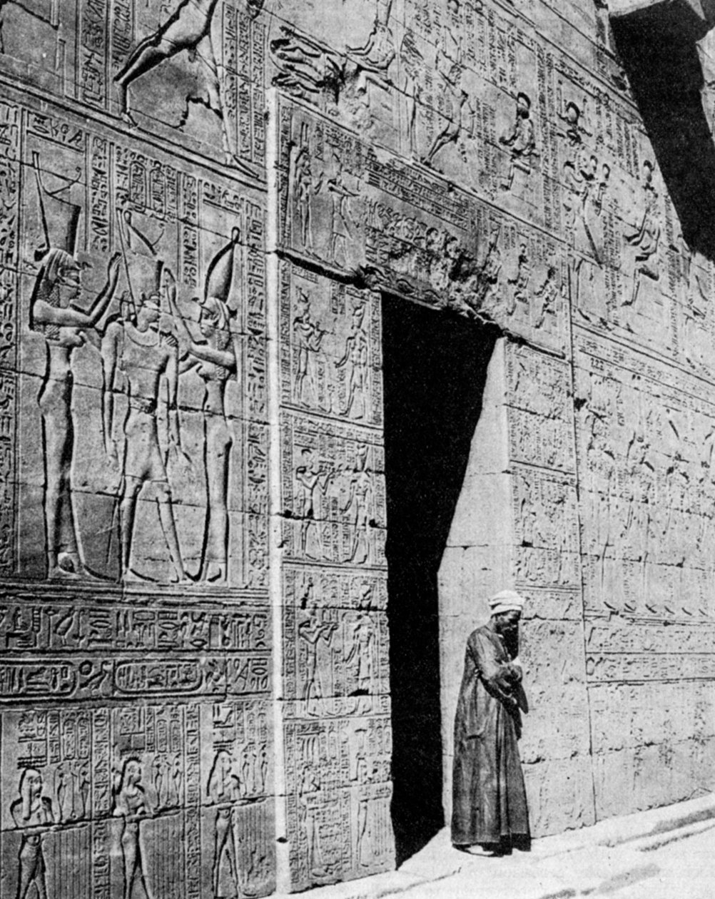 Templo de Hórus, Edfou, Egito, 1935 de Unbekannt