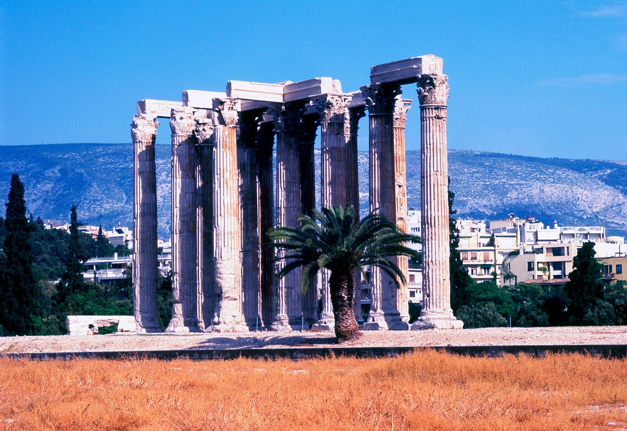 Templo de Zeus Olímpico, Atenas, Grécia, 130 de Unbekannt