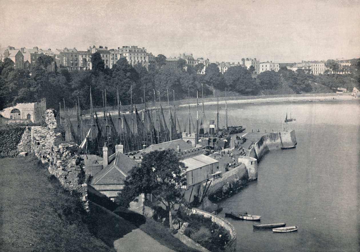 Tenby - Vista Geral, 1895 de Unbekannt