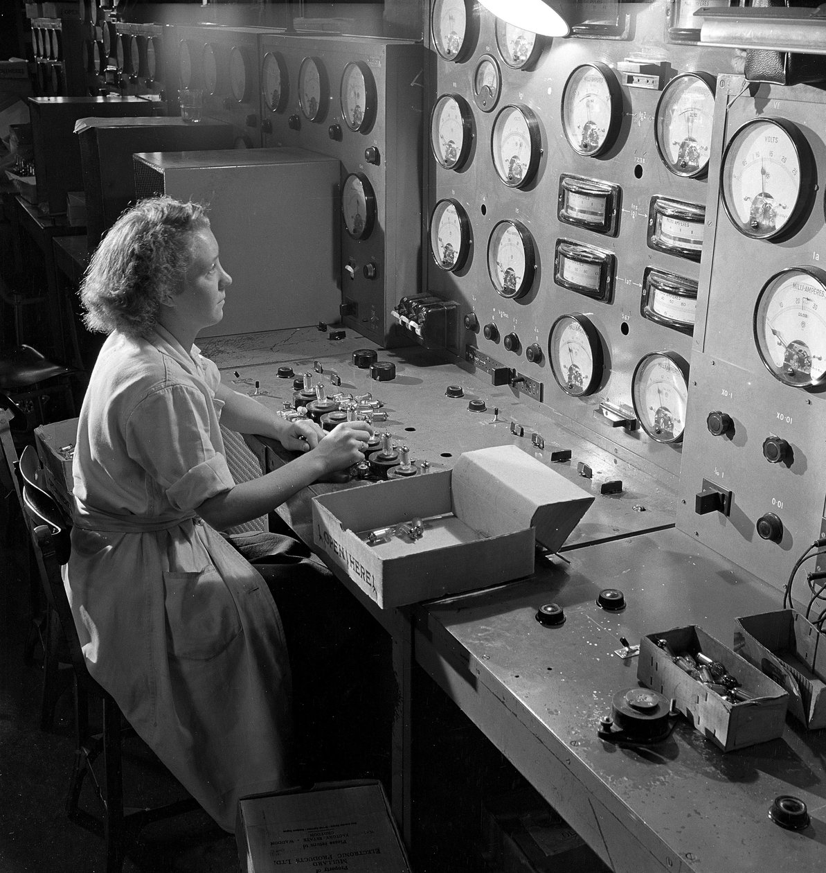 Teste de válvulas eletrônicas (eletrônicas), Mitcham de Unbekannt