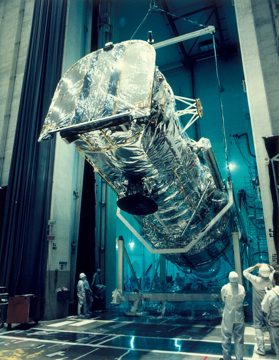 Testando o Telescópio Espacial Hubble, década de 1980 de Unbekannt