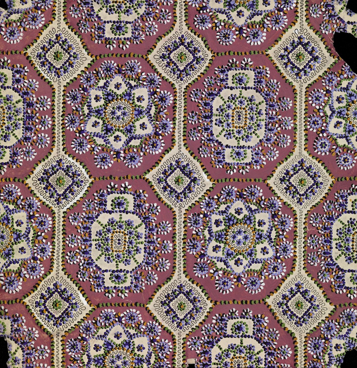 Design têxtil para a Trekhgornaya Manufaktura, 1918 de Unbekannt