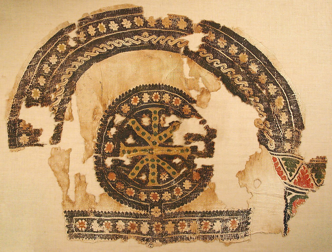 Fragmento Têxtil, Bizantino, séc. V-VI. de Unbekannt