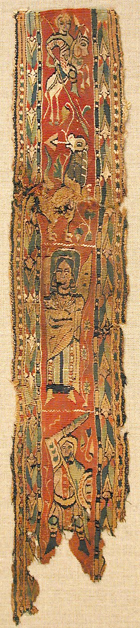 Fragmento Têxtil, Bizantino, séc. VI-VIII. de Unbekannt