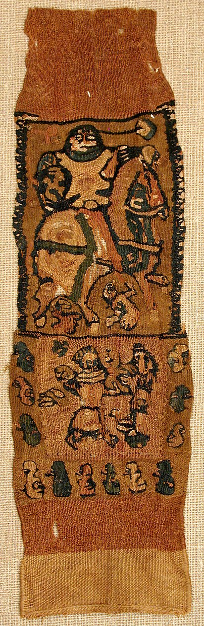 Fragmento Têxtil, Bizantino, séc. VI-VIII. de Unbekannt