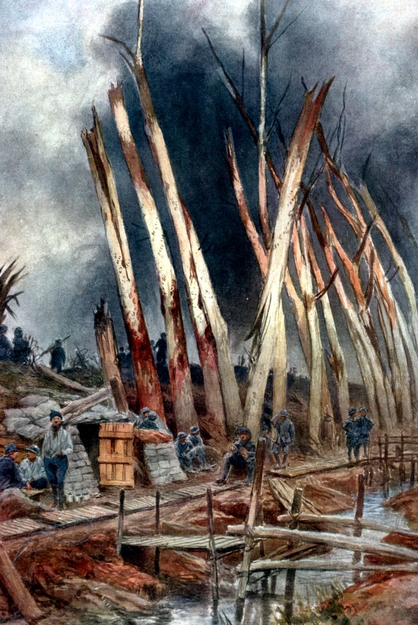 A ofensiva de Yser, 1917 de Unbekannt