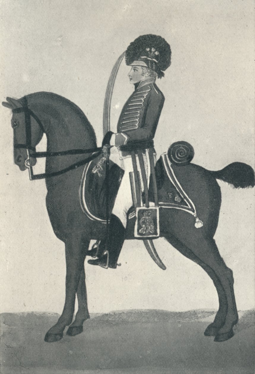O 10o ou o príncipe de Waless próprio regimento de dragões leves, 1800 1909 de Unbekannt