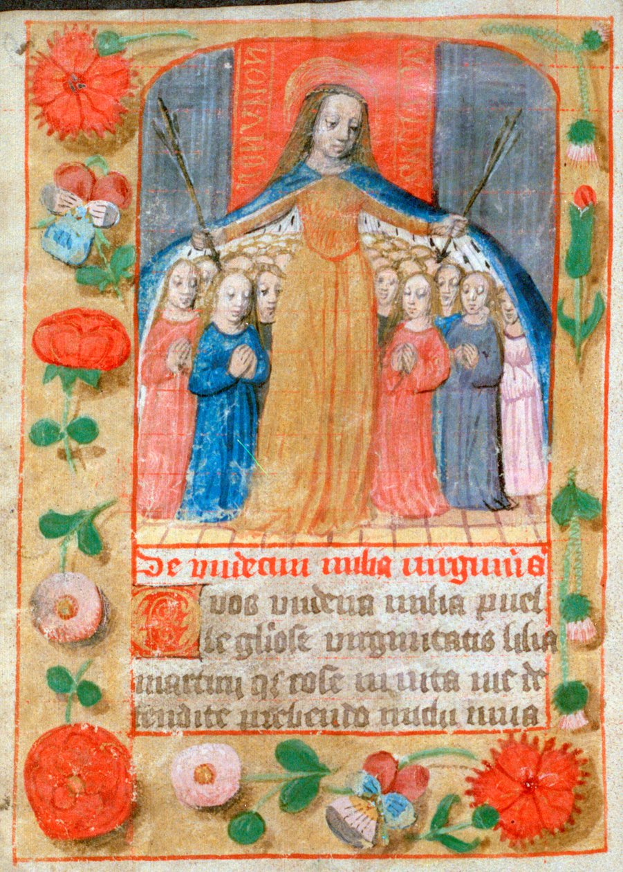 As 11.000 Virgens, Igreja de St Esprit, século XV de Unbekannt