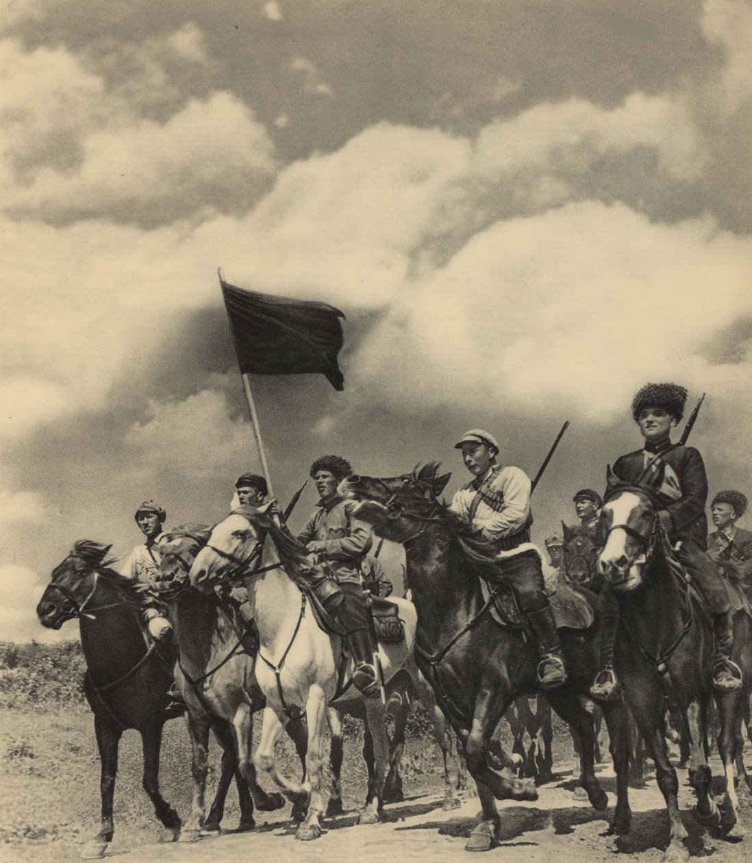 O 1º Exército de Cavalaria, no início dos anos 30. de Unbekannt