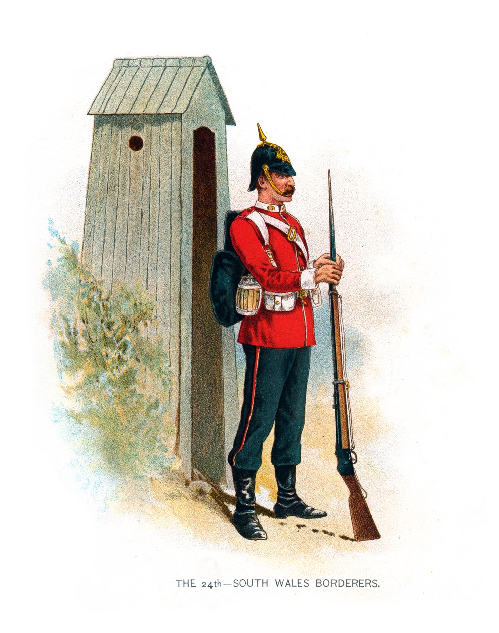 As 24as fronteiras de Gales do Sul, c1890 de Unbekannt