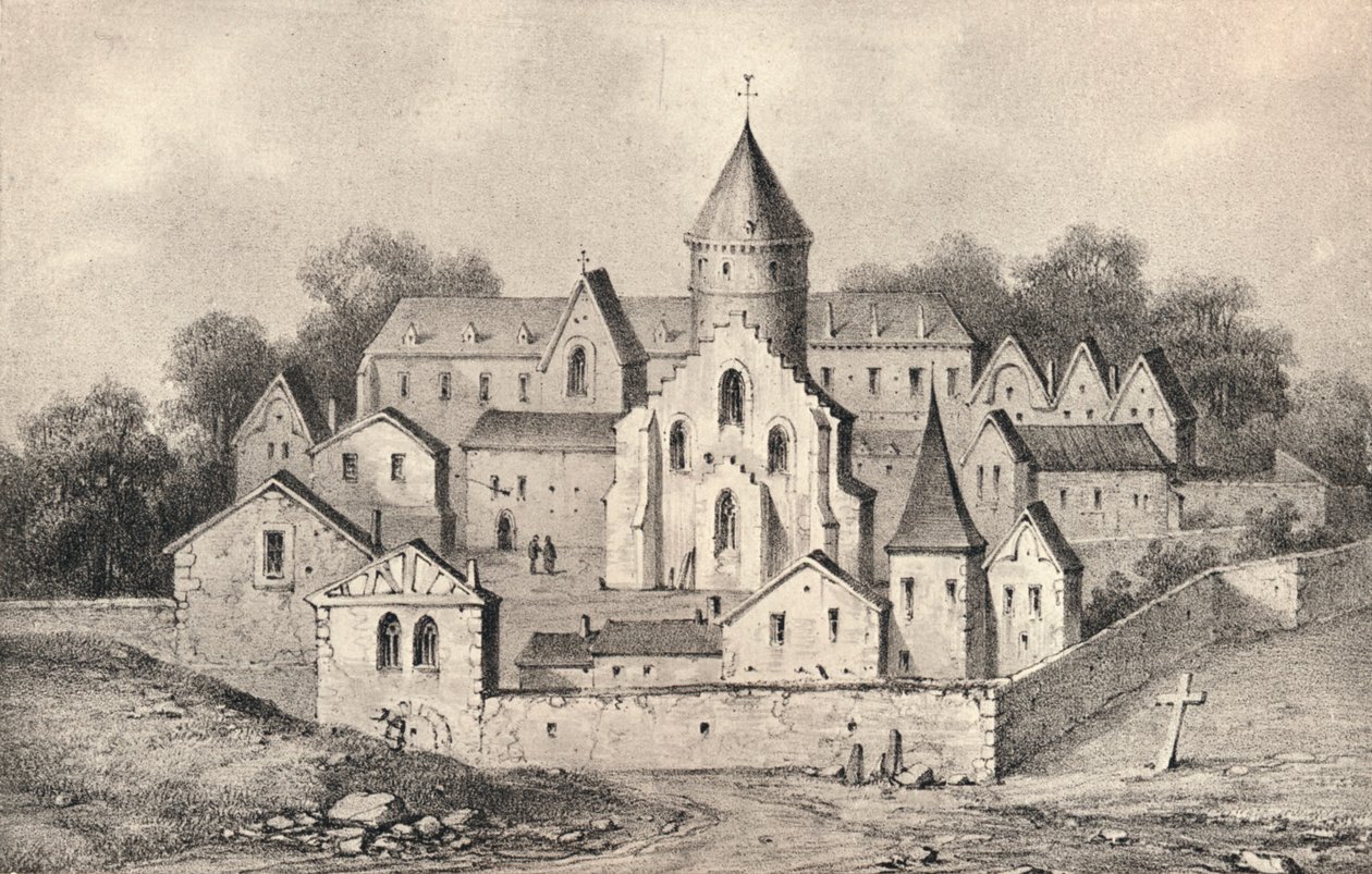 A Abadia de St. Antoine des Champs, 1915. de Unbekannt