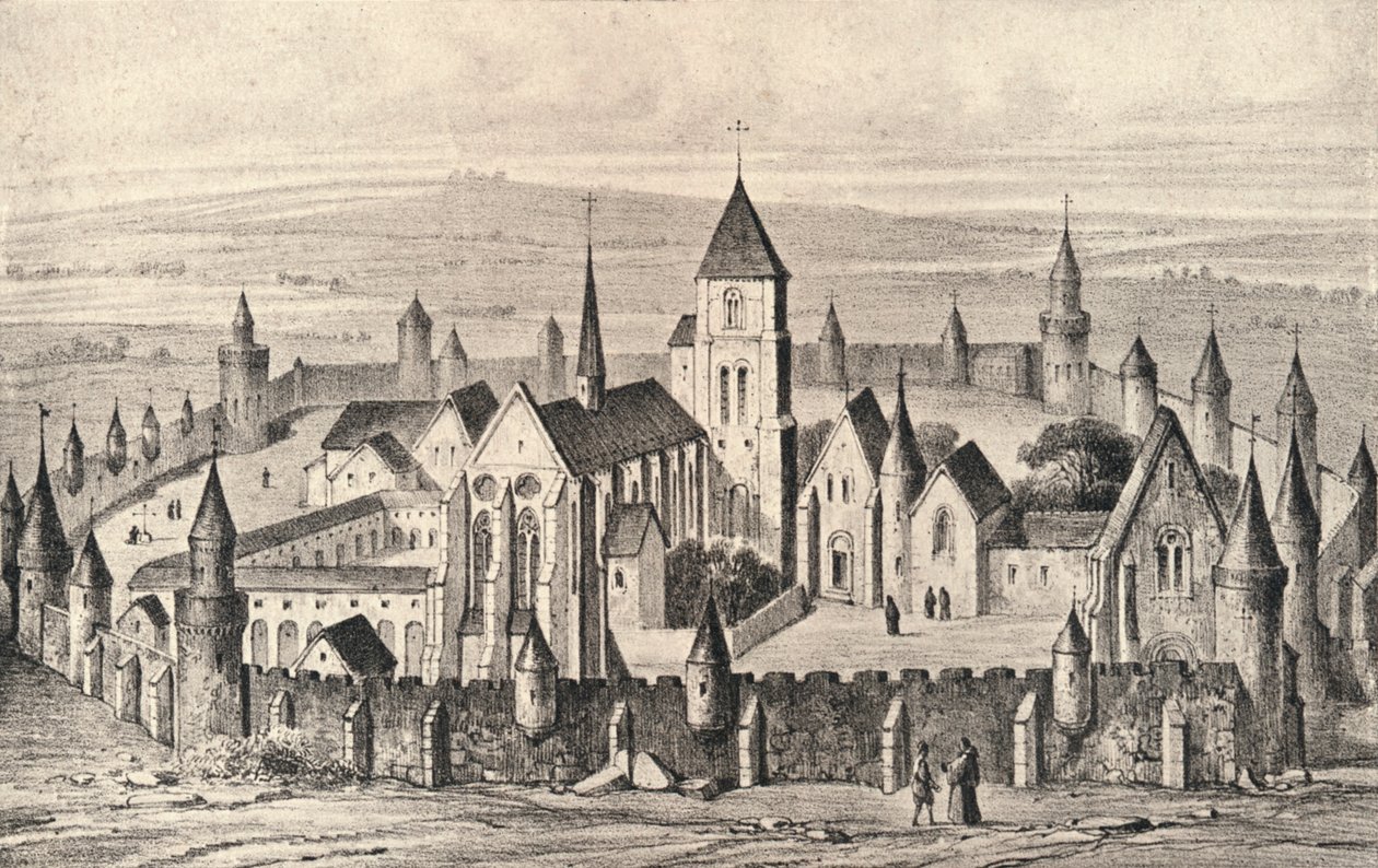 A Abadia de St Martin-des-Champs, 1915 de Unbekannt