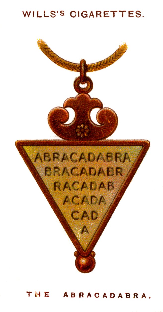 O Abracadabra, 1923 de Unbekannt