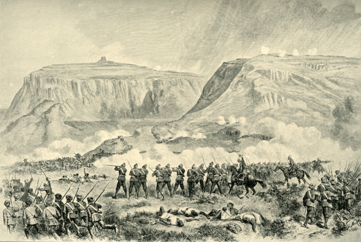 A Expedição da Abissínia: A Batalha de Arogee ... na Sexta-feira Santa, 10 de abril de 1868, 1901 de Unbekannt