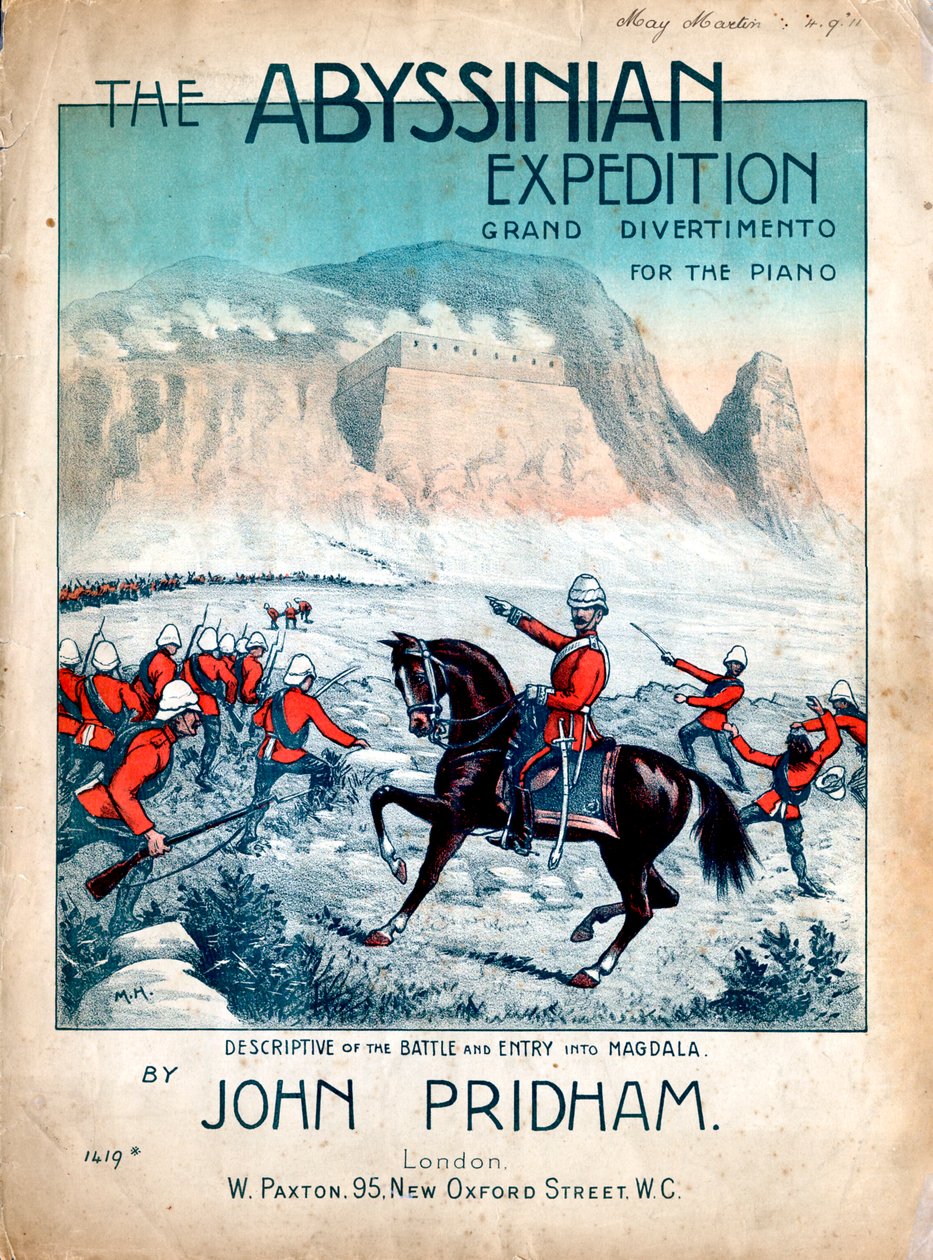 A Expedição Abissínia, 1868 de Unbekannt