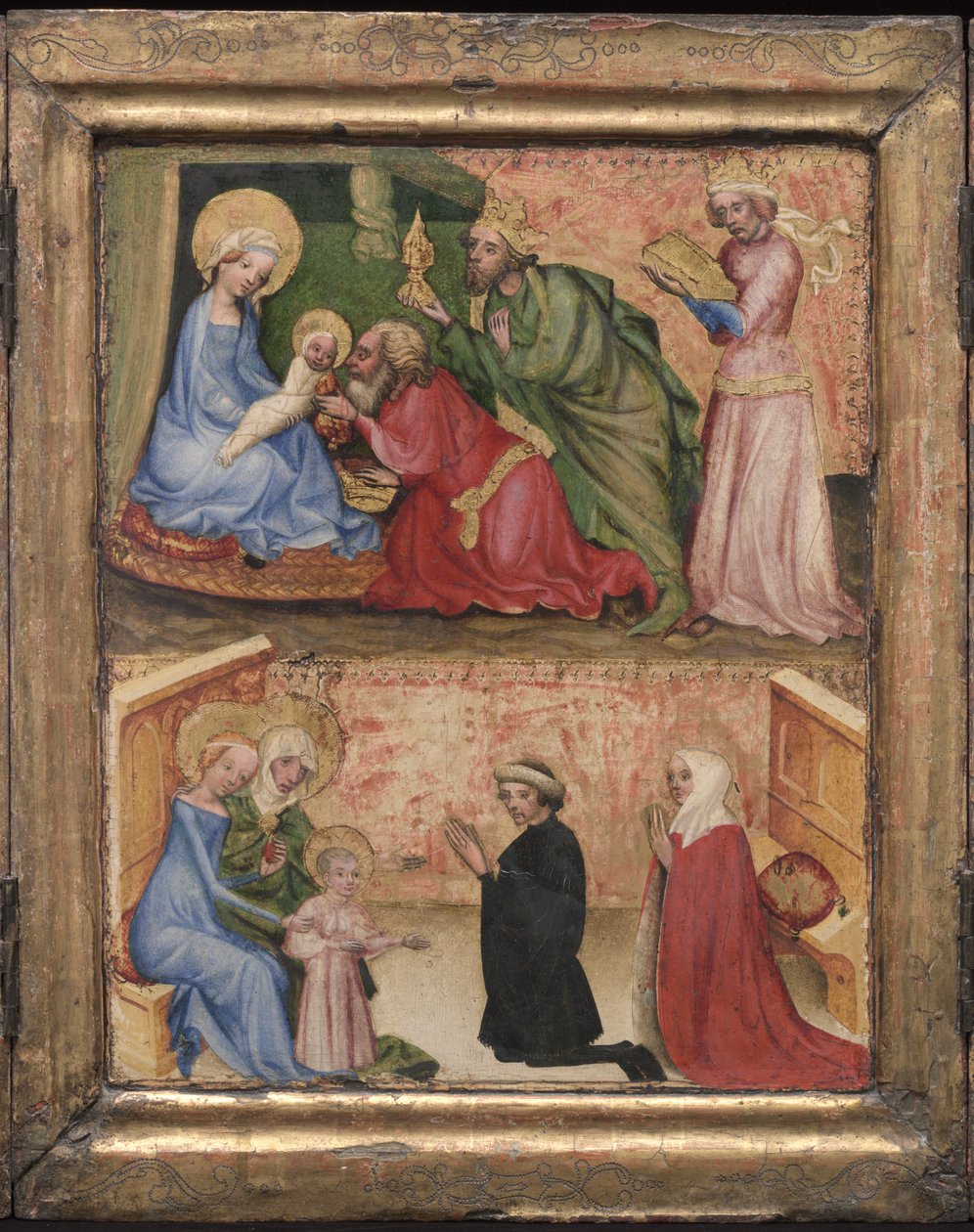 A Adoração dos Magos, c. 1424 de Unbekannt