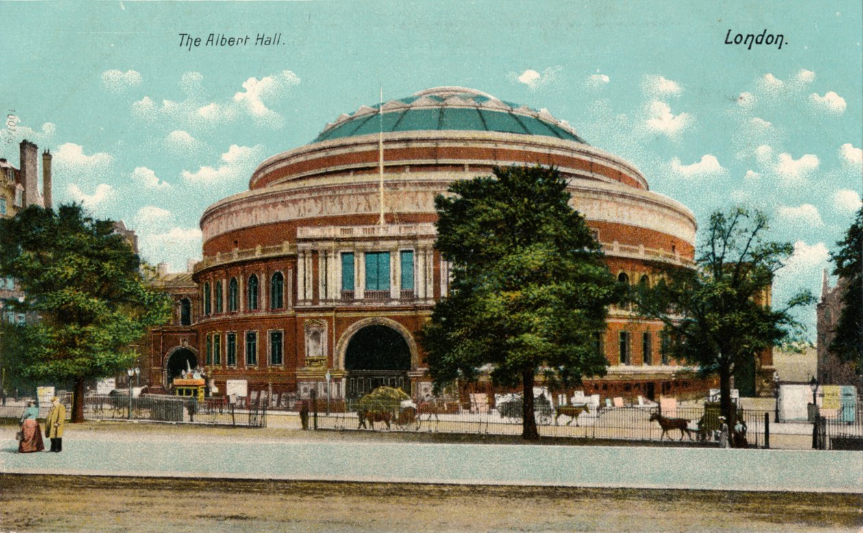 Albert Hall, Londres, c1910 de Unbekannt