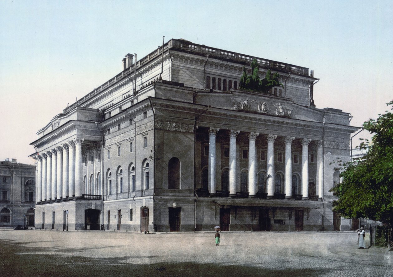 Teatro Alexandrinsky, São Petersburgo, Rússia, c1890-c1905 de Unbekannt