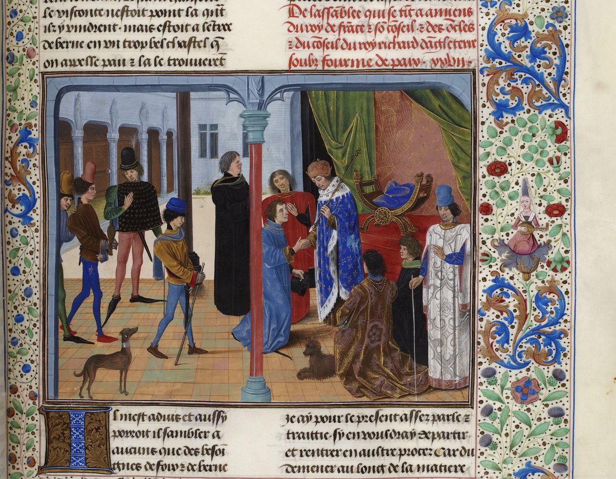 As negociações de Amiens, 1392, ca 1470-1475. de Unbekannt