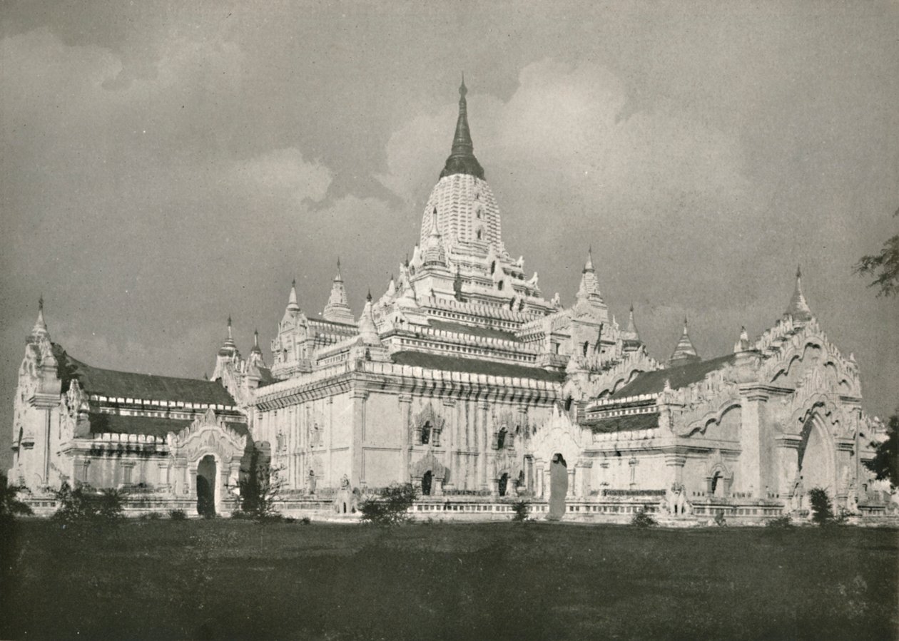 O pagode de Anauda, Pagau, 1900. de Unbekannt