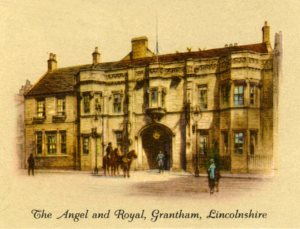 O anjo e Royal, Grantham, Lincolnshire, 1936. de Unbekannt