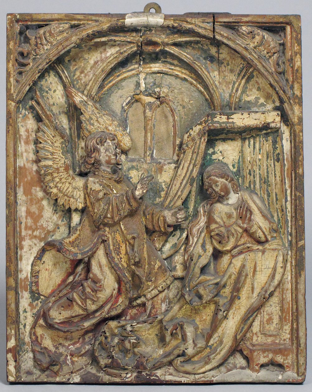 A Anunciação, alemão, século XVI. de Unbekannt