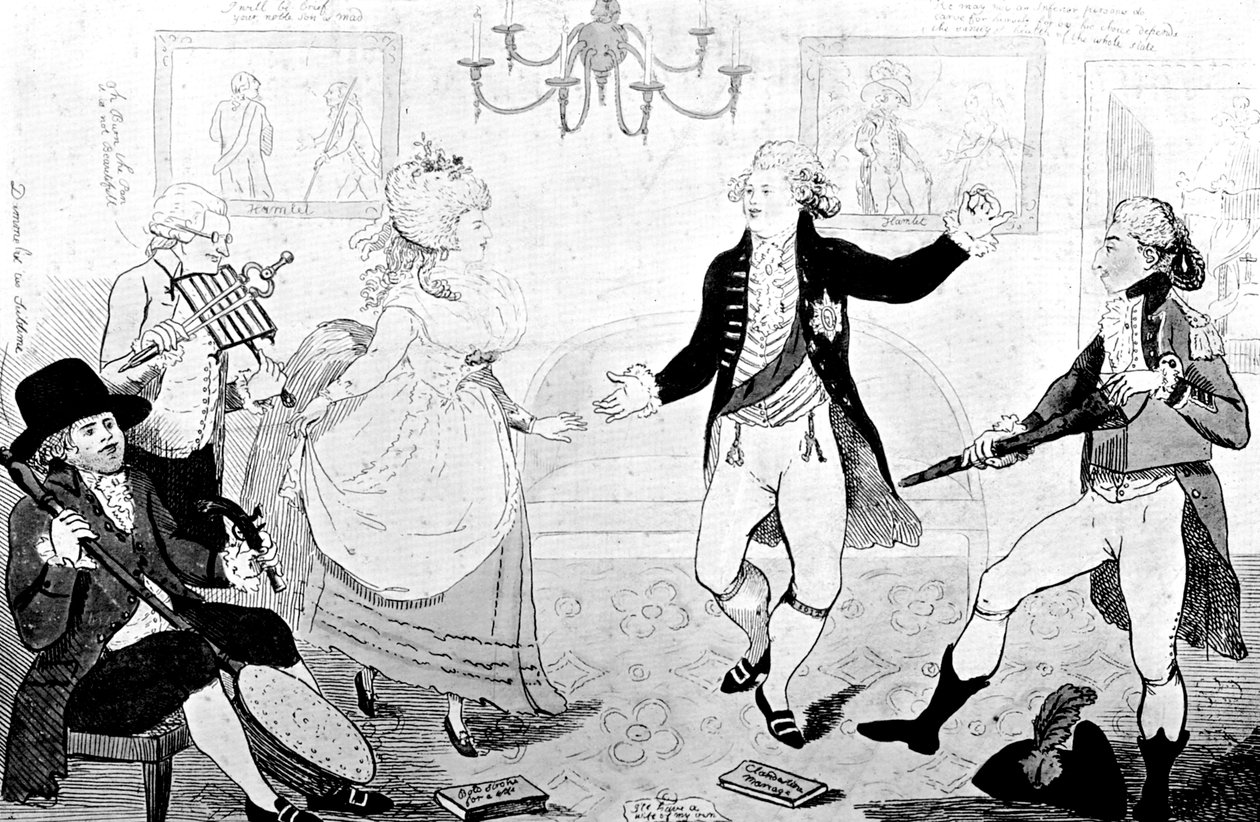 O tolo de abril, ou as loucuras de uma noite ..., 1786 de Unbekannt