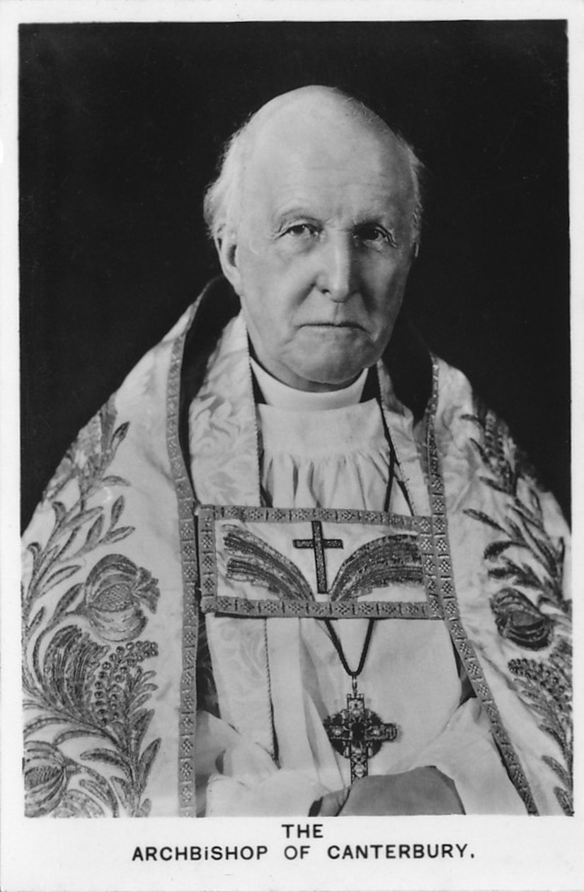 O Arcebispo de Canterbury, Dr. Cosmo Gordon Lang, 1937 de Unbekannt
