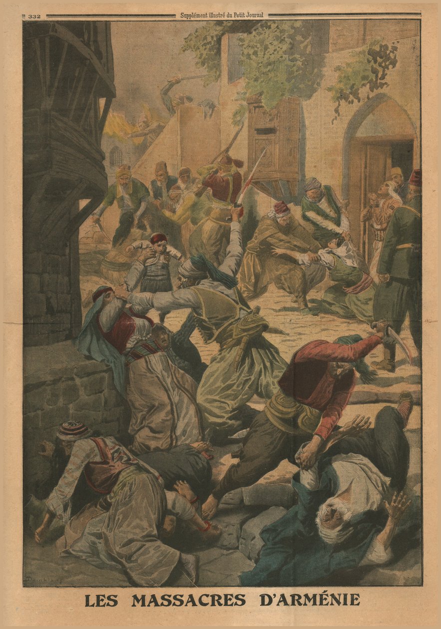 Os massacres armênios, 1915. de Unbekannt