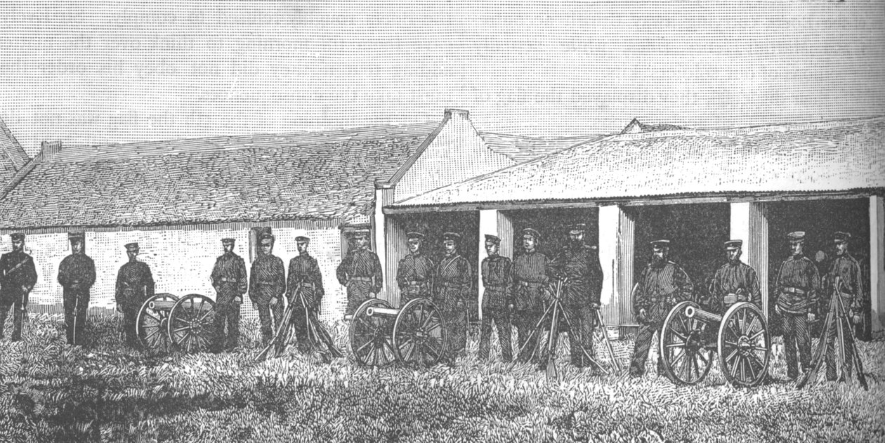 Artilharia da República da África do Sul, c1880s de Unbekannt