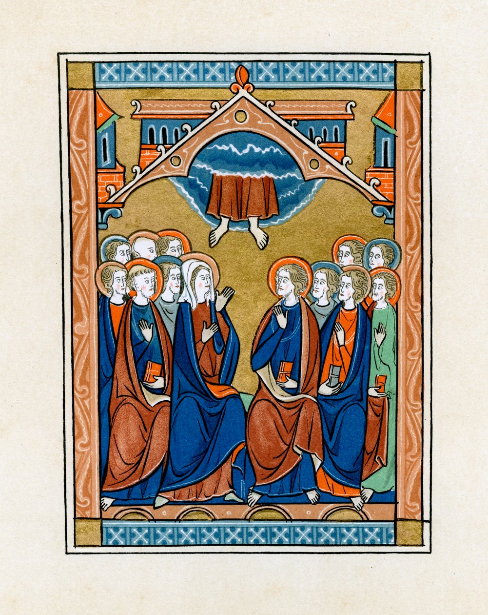A Ascensão, 1250-1260 de Unbekannt