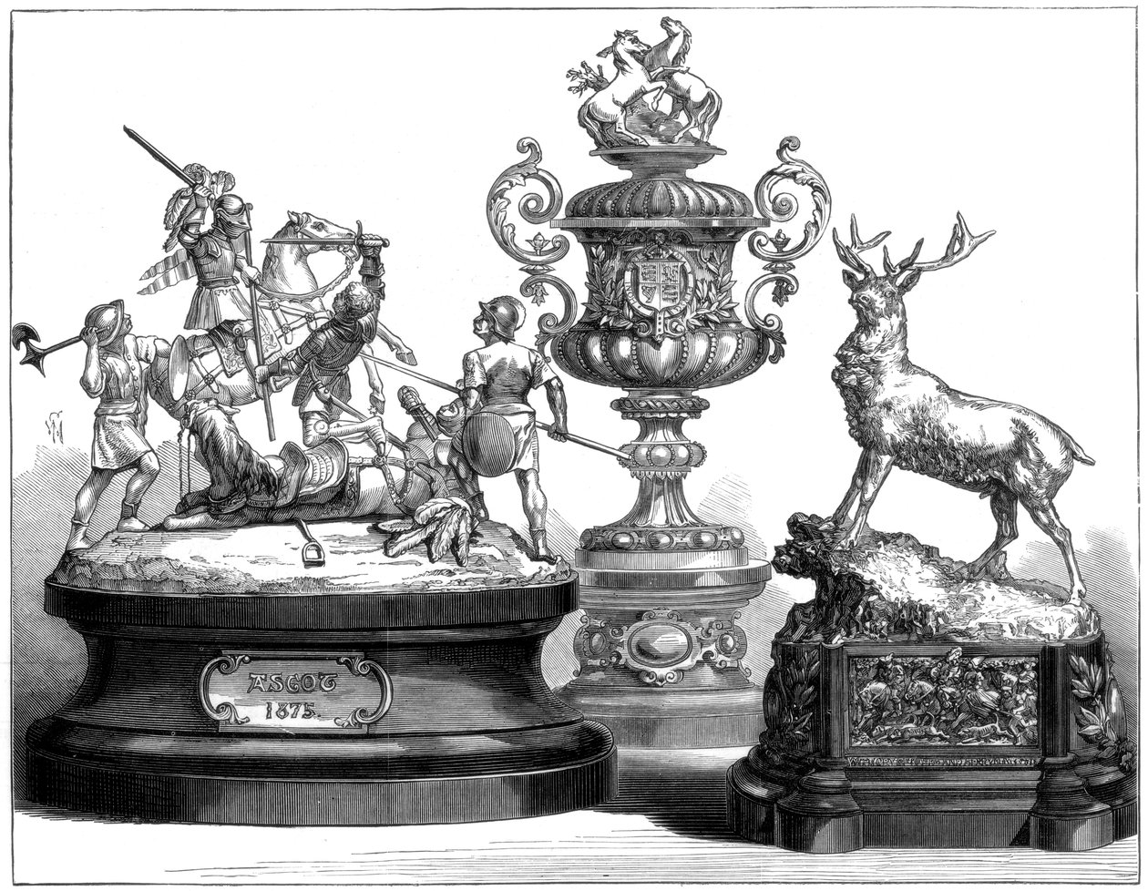 A placa do prêmio Ascot, 1875 de Unbekannt