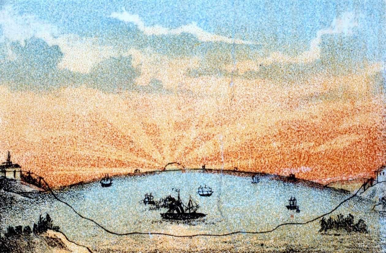 The Atlantic Telegraph, c1878 de Unbekannt