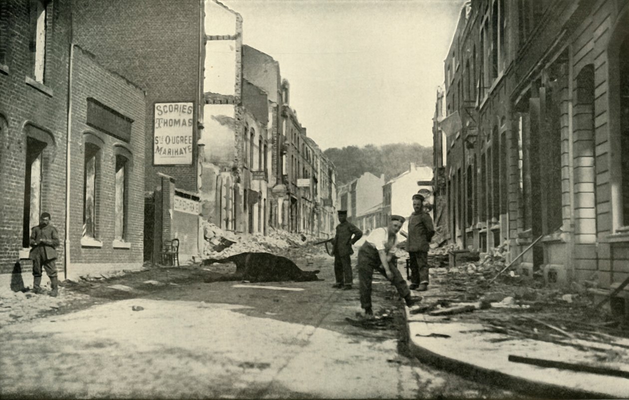 Avenida Maastricht, Visé, 1919. de Unbekannt
