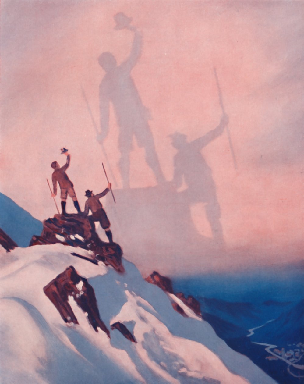 O Espectro Impressionante dos Brocken, 1935 de Unbekannt