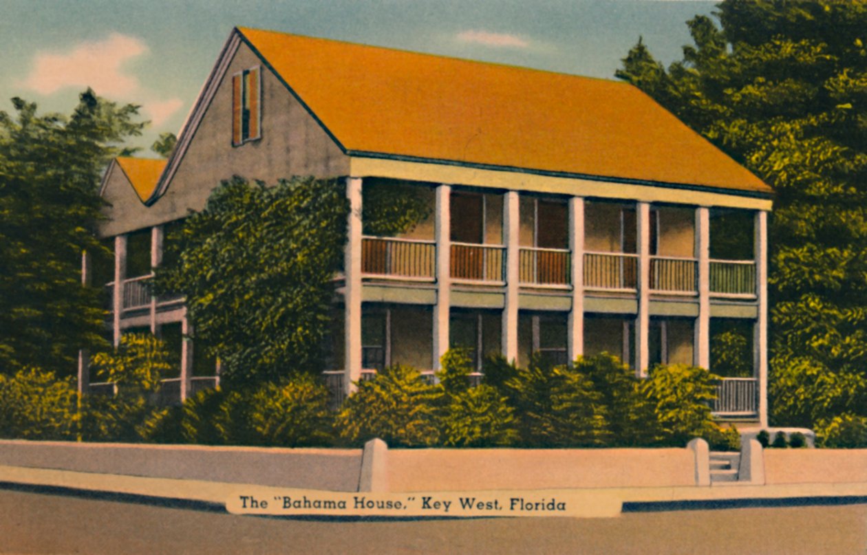 The Bahama House, Key West, Flórida, c1940s de Unbekannt