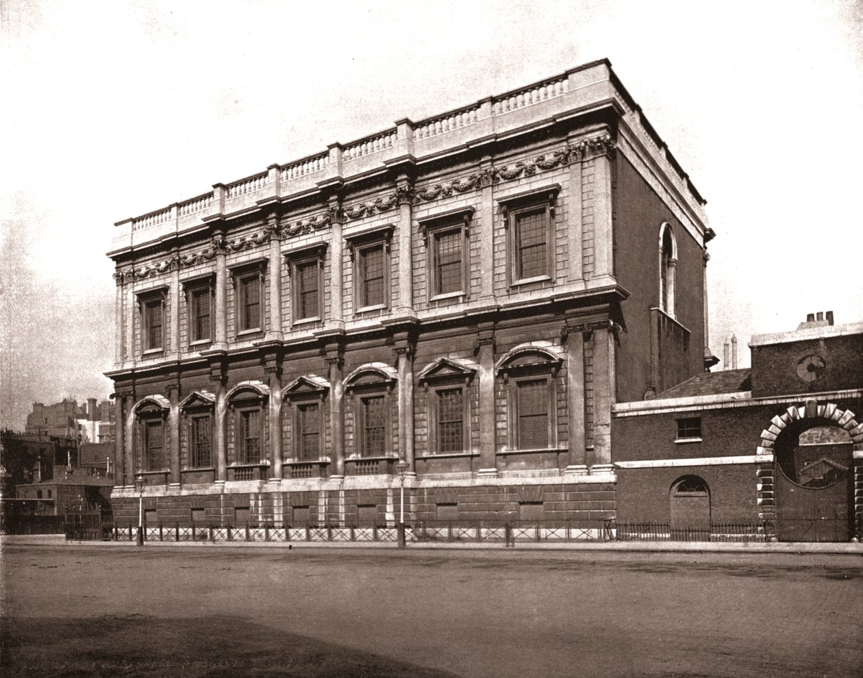 A Casa de Banquetes, Whitehall, Londres, 1894. de Unbekannt