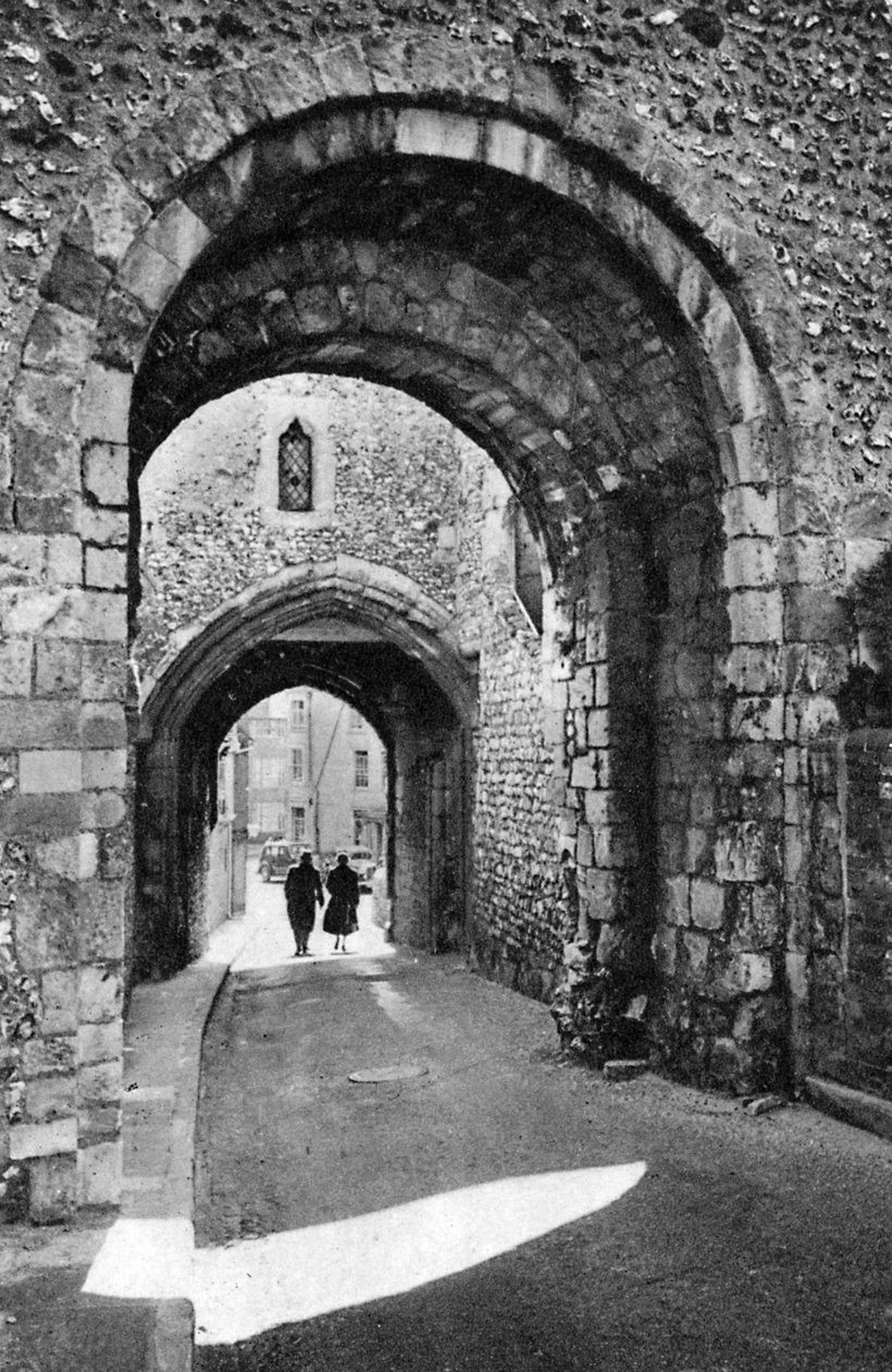 The Barbican Arches, Lewes, East Sussex, c1900s-c1920s de Unbekannt