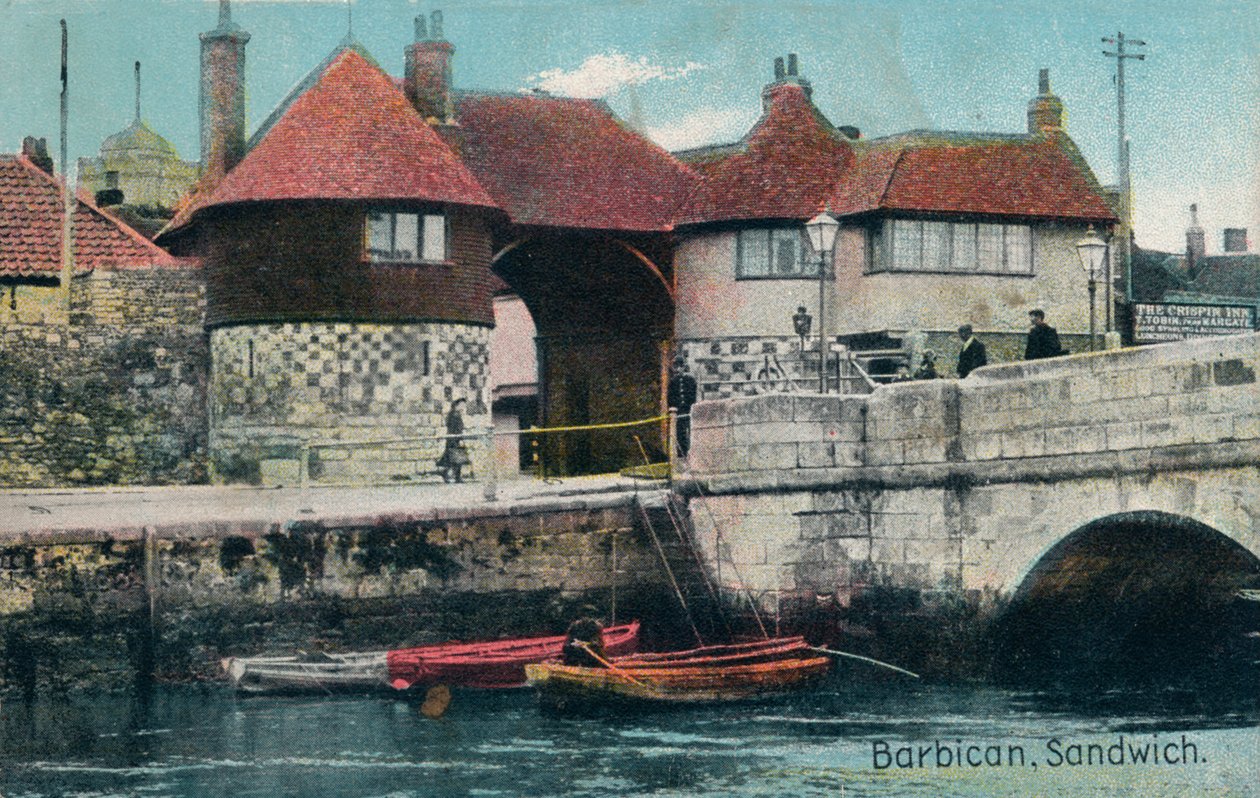 The Barbican, Sandwich, Kent, c1905. de Unbekannt