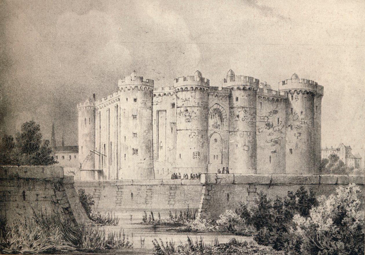 A Bastilha em 1700, 1915 de Unbekannt