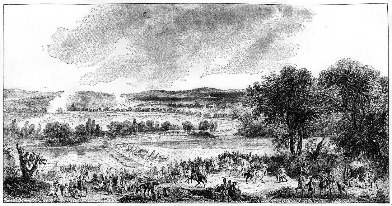 A Batalha de Arcole, Itália, 15-17 de novembro de 1796 1882-1884 de Unbekannt