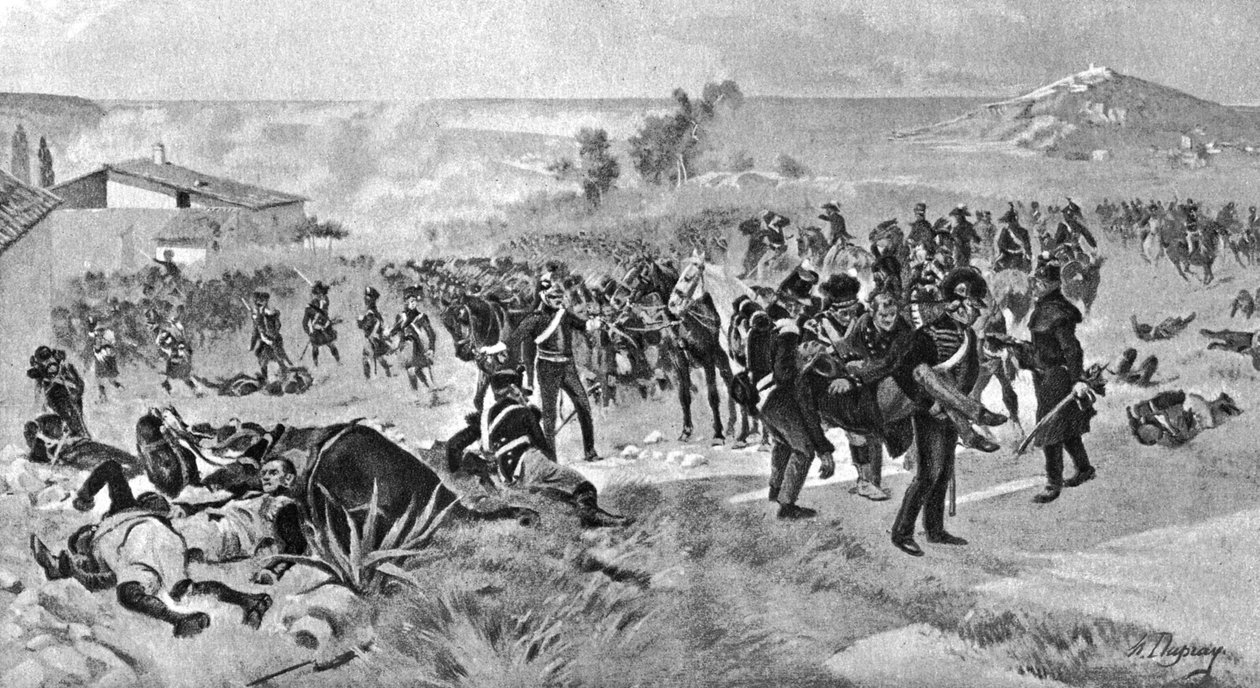 A Batalha da Corunha, 16 de janeiro de 1809, 1910 de Unbekannt