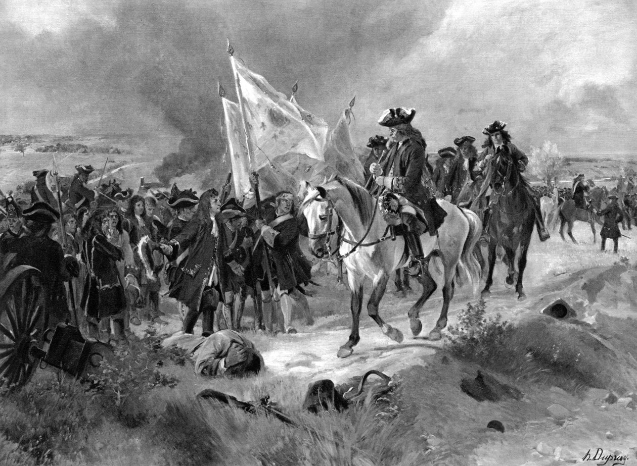 A Batalha dos Ramillies, 1706 de Unbekannt