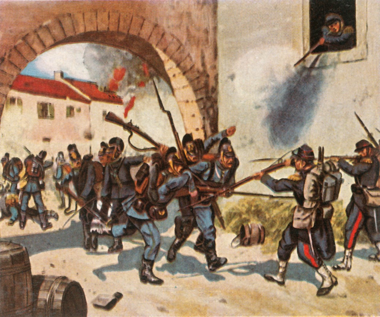 A Batalha de Sedan, 1º de setembro de 1870, 1936. de Unbekannt