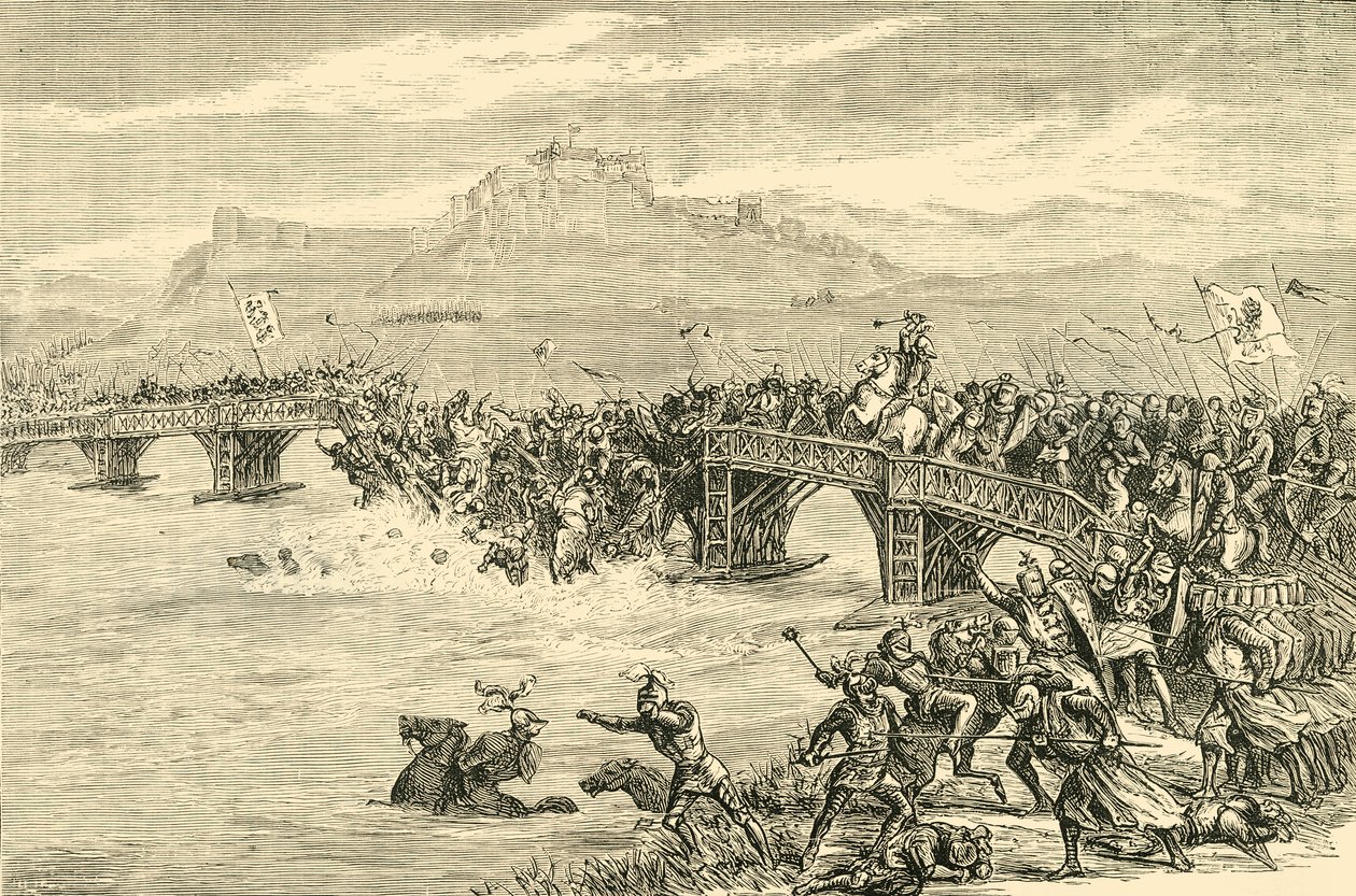 A Batalha do Castelo de Stirling, 1297 1890. de Unbekannt