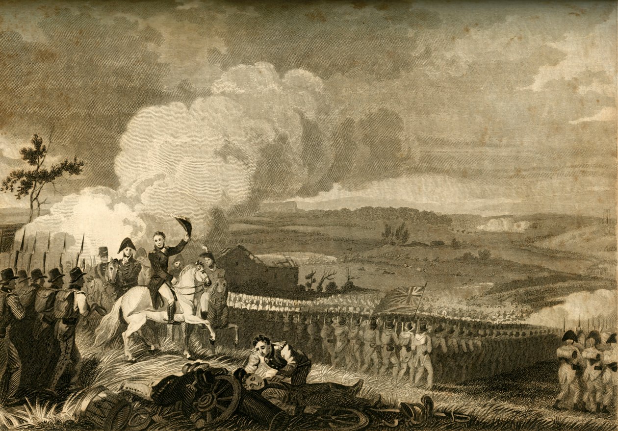 A Batalha de Waterloo, 18 de junho de 1815, 1816 de Unbekannt