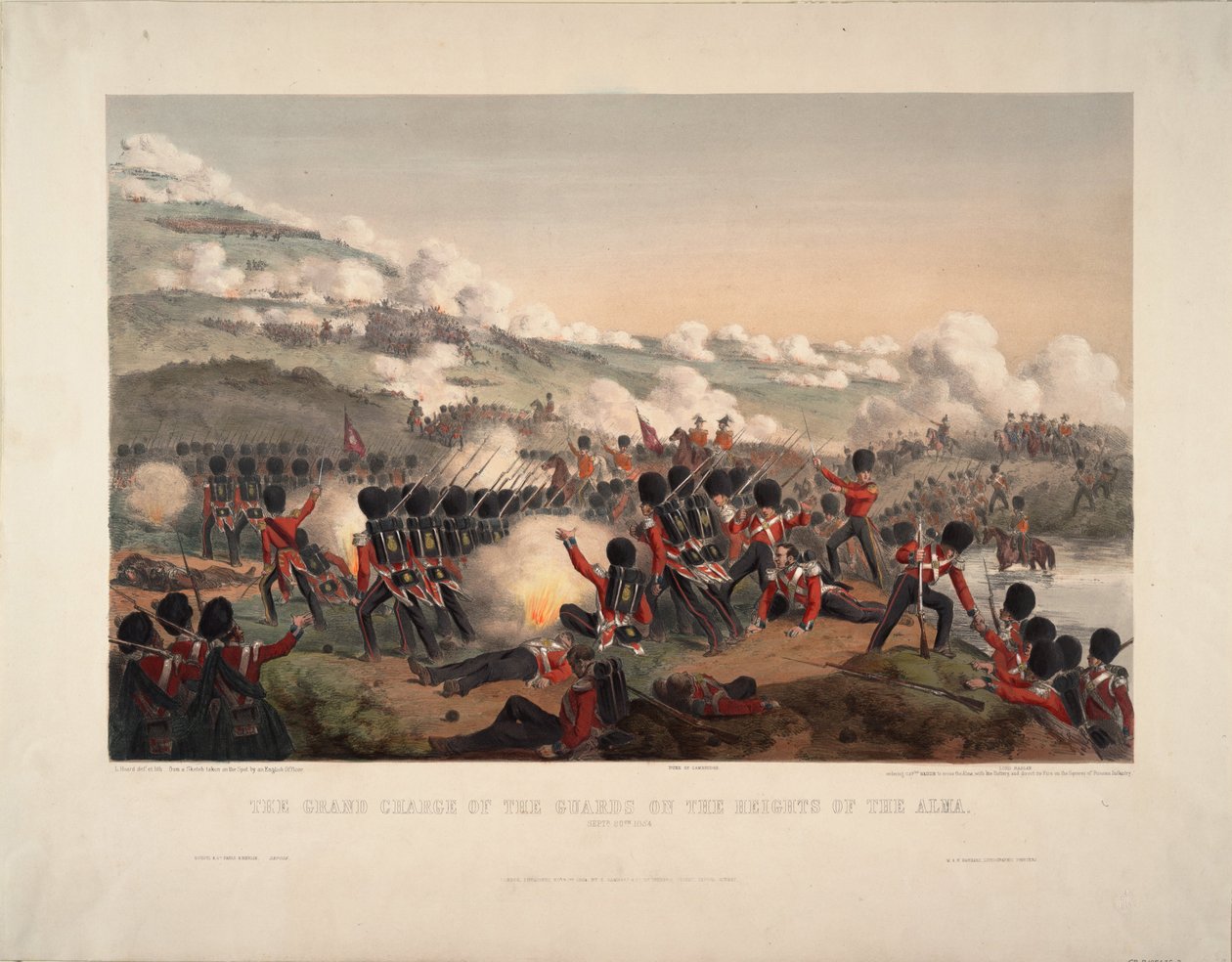 A Batalha da Alma em 20 de setembro de 1854, 1854 de Unbekannt