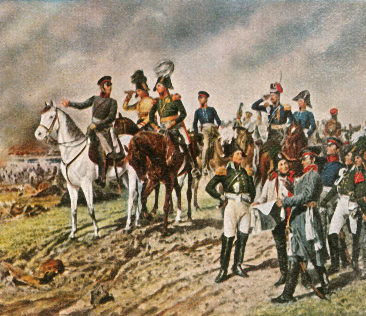 A Batalha das Nações, Leipzig, 16-19 de outubro de 1813, 1936. de Unbekannt