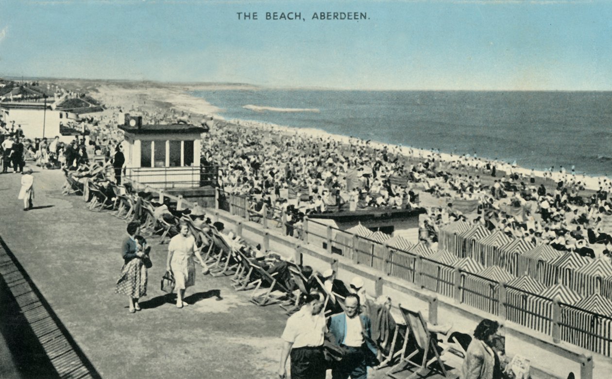 A praia, Aberdeen, 1961. de Unbekannt