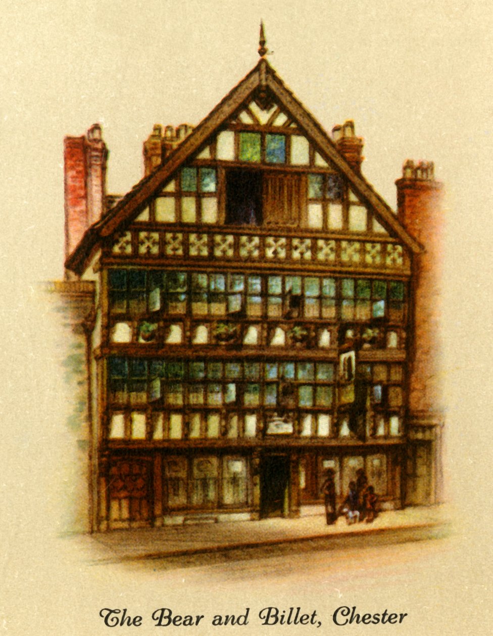The Bear and Billet, Chester, 1936. de Unbekannt